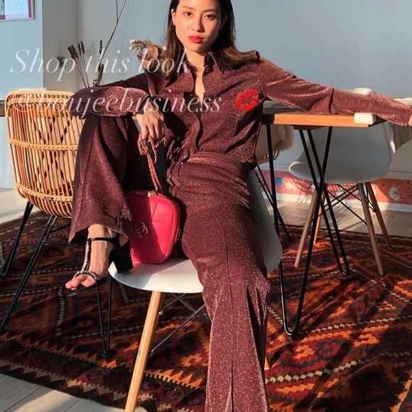 H&M Glittery Pants - Picture 1 of 15